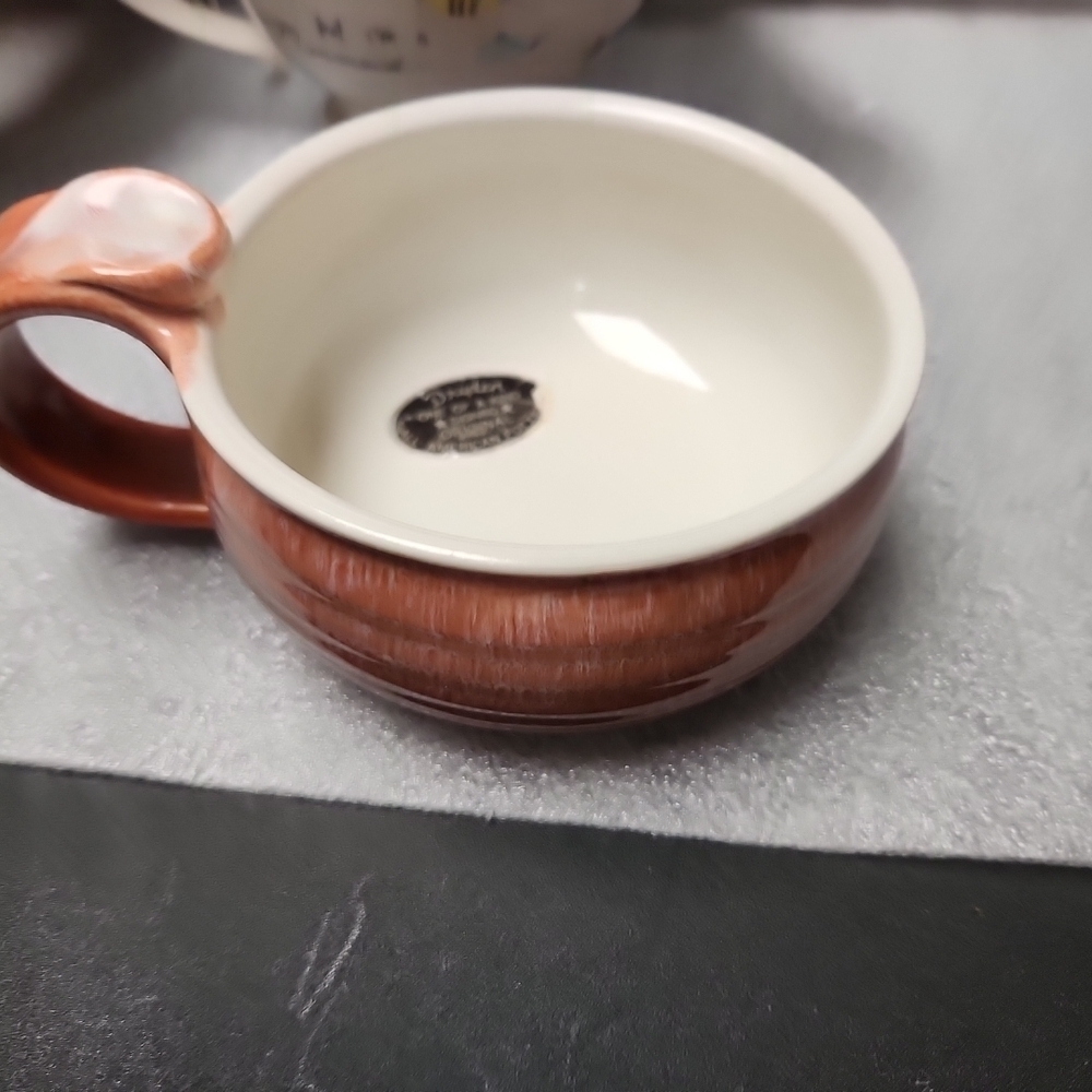 Elegant Brown Ceramic Mug